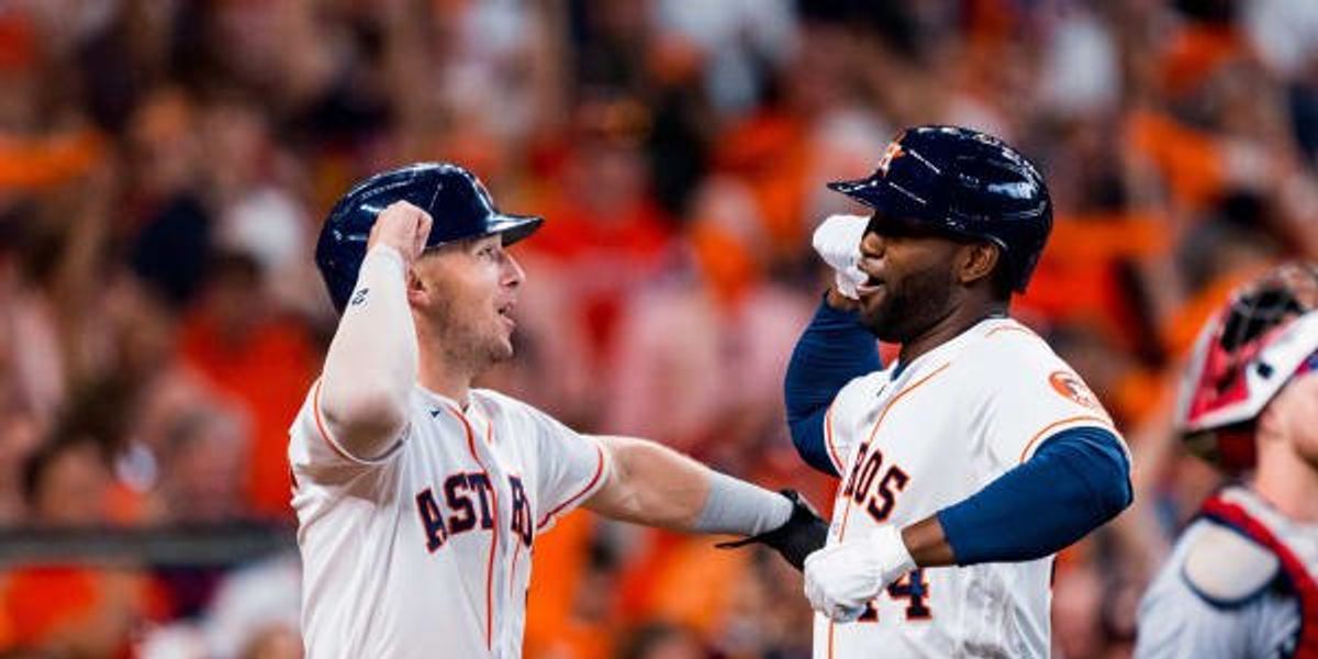 Houston Astros on X: Starting off the series with a W