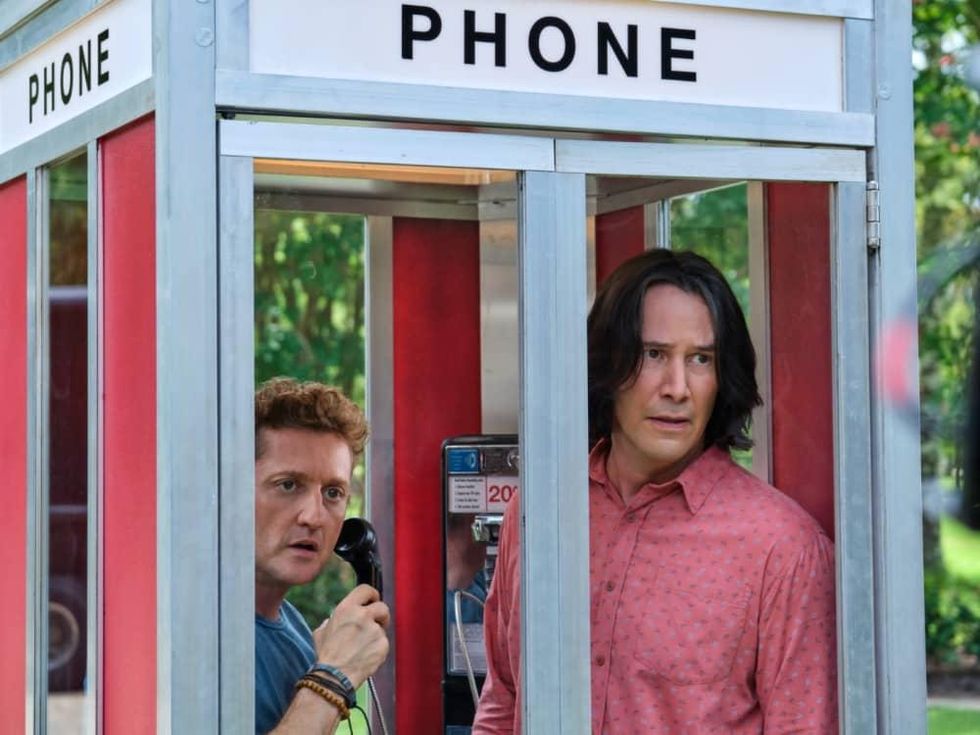 Alex Winter and Keanu Reeves in Bill & Ted Face the Music
