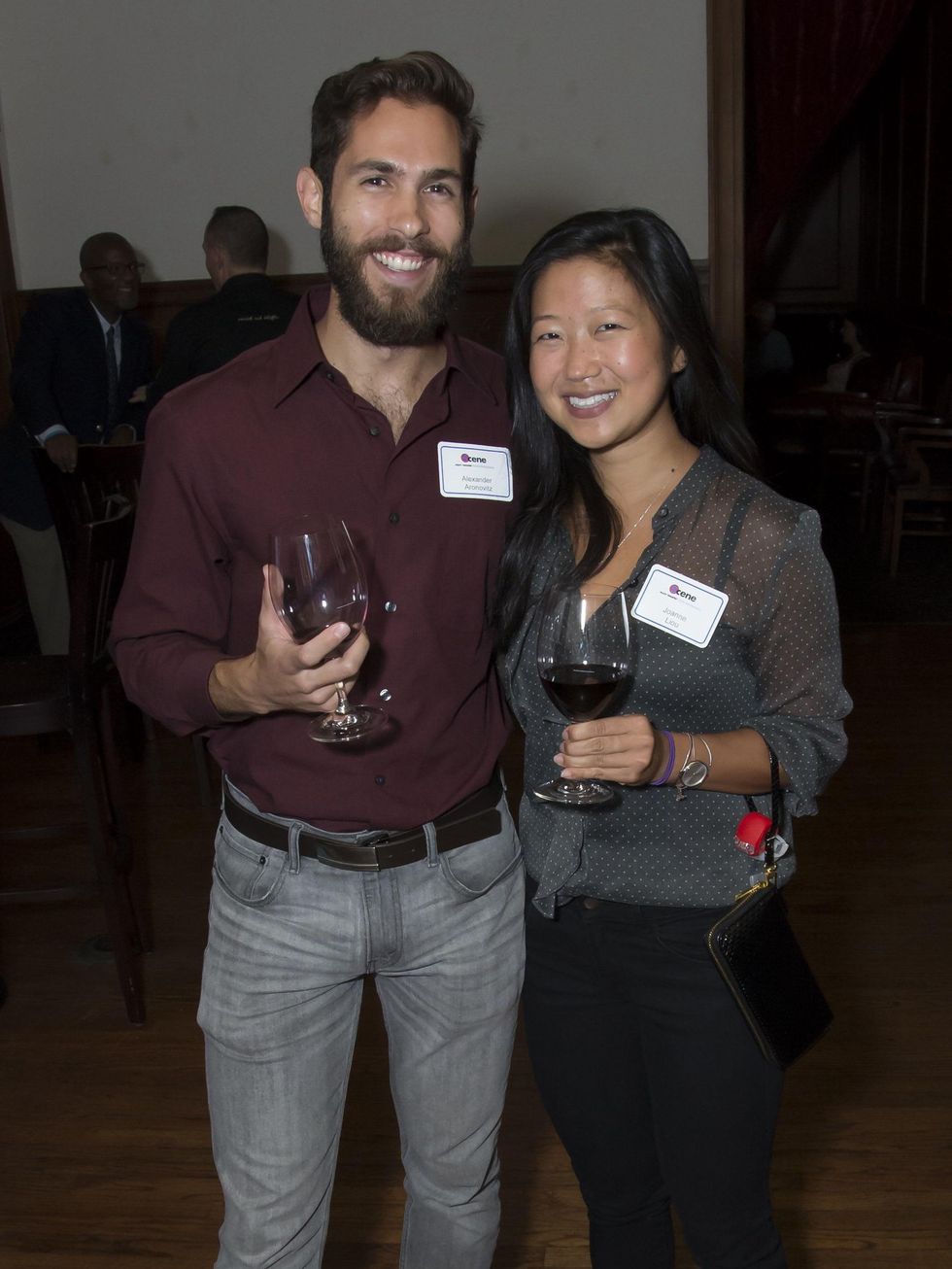 Alexander Aronovitz, Joanne Liou, Alley Theatre young professionals, Sept. 2014