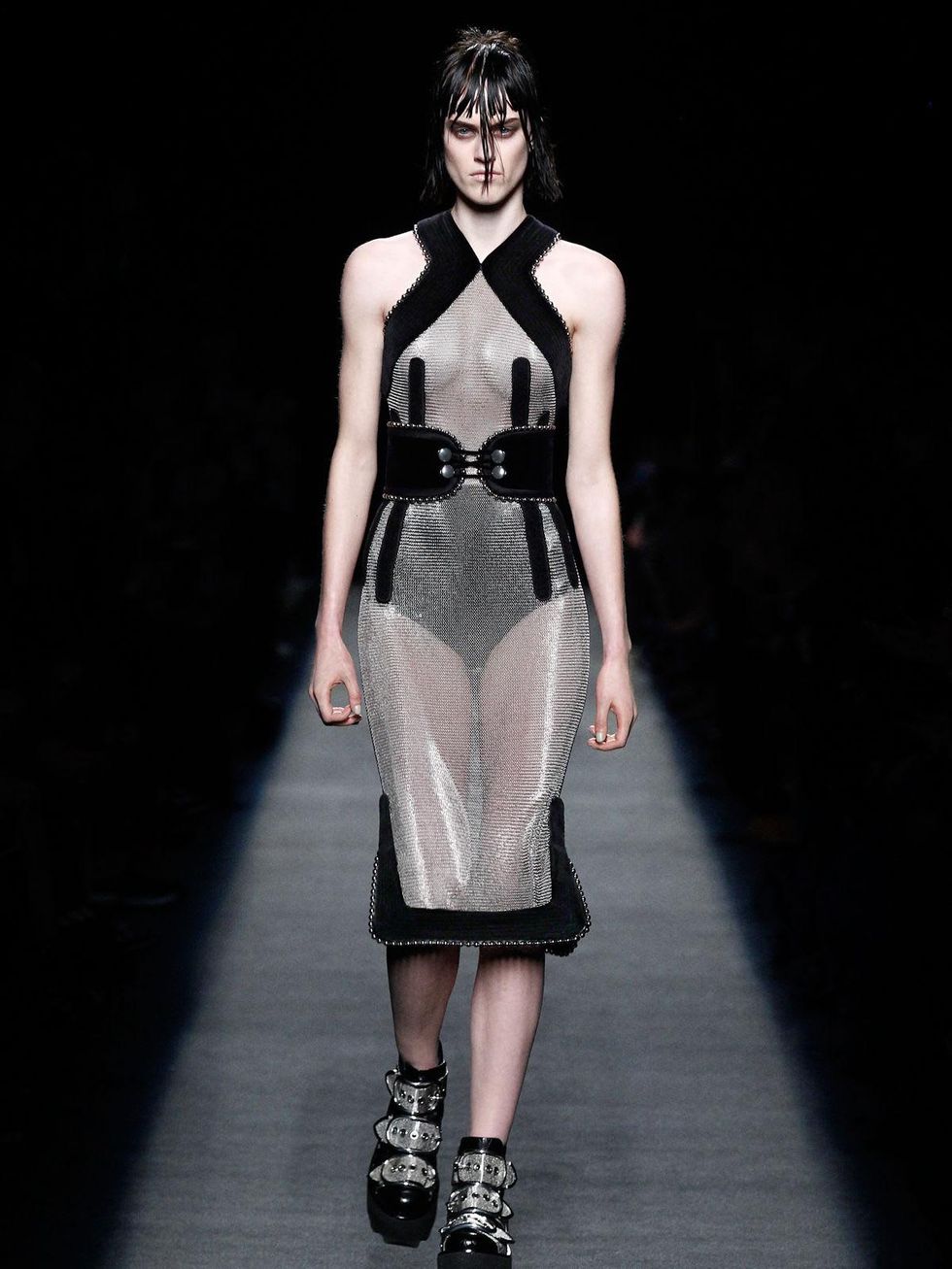 Alexander Wang goes to the dark side with black collection — and it shines