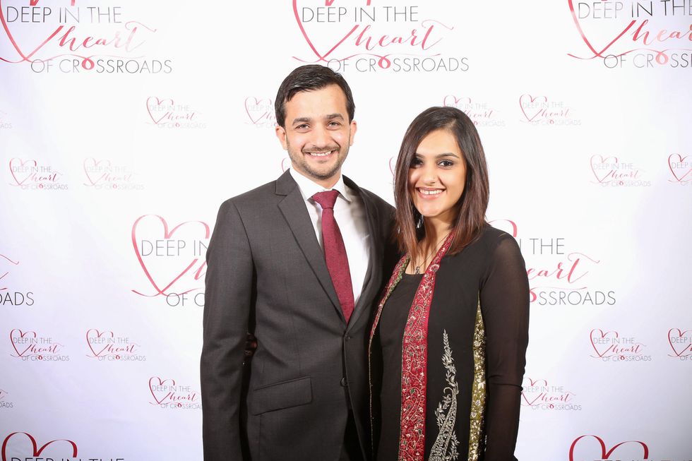 Ali and Palwasha Nomani at the Crossroads Gala June 2014