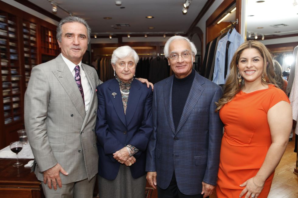 Ali Taghi, Dr. Mary-Louise and Dr. M.S. Kalsi, Shabnam Patel, Leukemia & Lymphoma event, March 2014