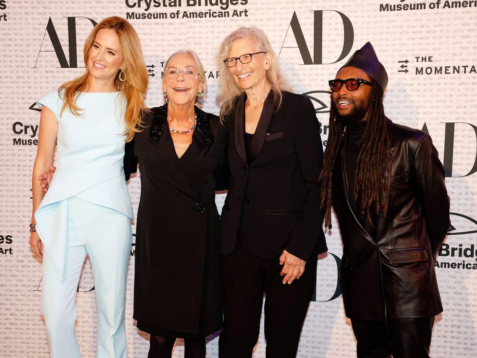 Alice Walton, Olivia Walton, Annie Leibovitz, and Awol Erizku, Crystal Bridges