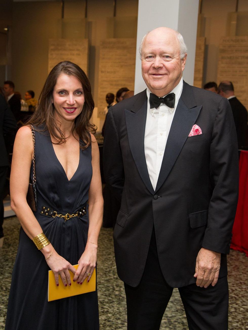 Aliyya Stude and Jamie Niven at the MFAH Latin American Experience November 2013