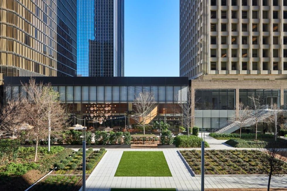 Allen Center Courtyard