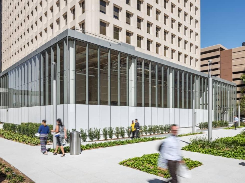 Allen Center Guard and Grace exterior