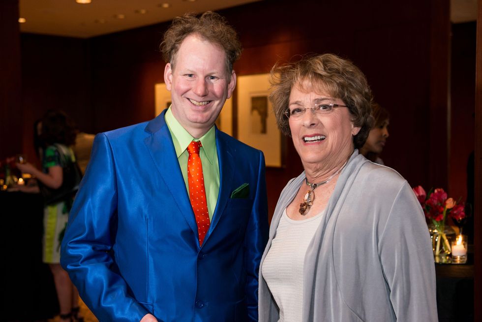 Allen Hill and Ellen Cohen at the Crisis Intervention Gala April 2014