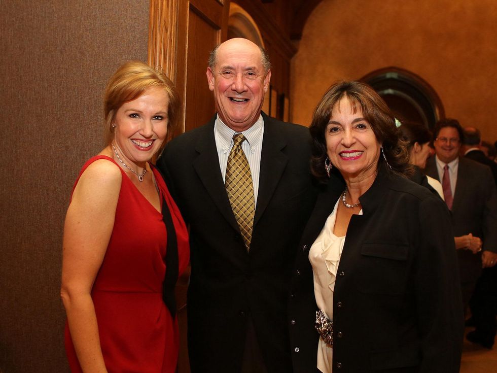 Alley Theatre Artists Dinner September 2013 Deana Blackburn, Ken Kades and Mady Kades