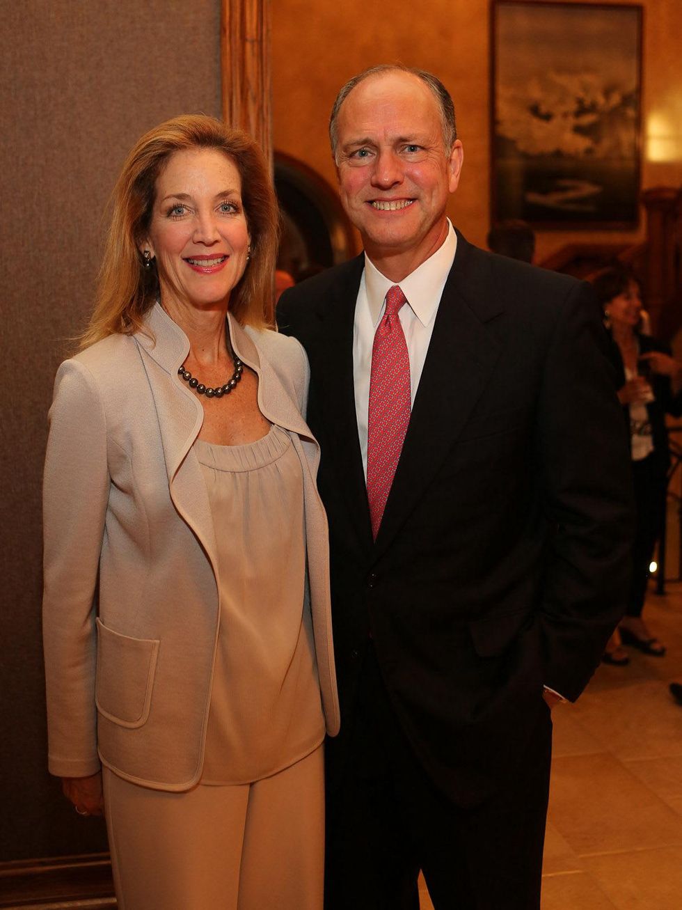 Alley Theatre Artists Dinner September 2013 Florence Langford and Tom Langford