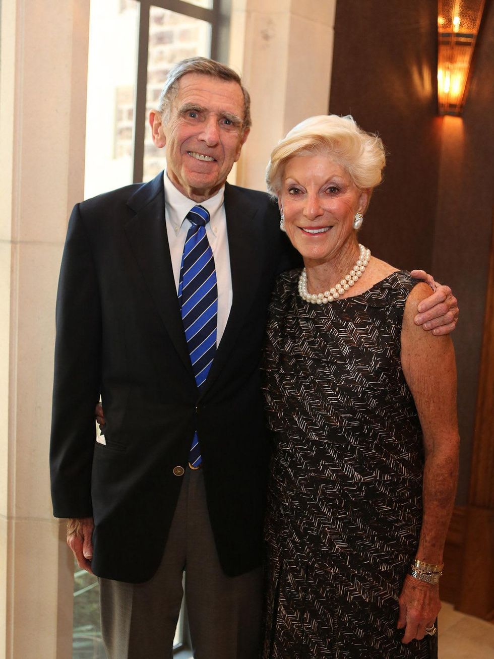 Alley Theatre Artists Dinner September 2013 Jerry Finger and Nanette Finger