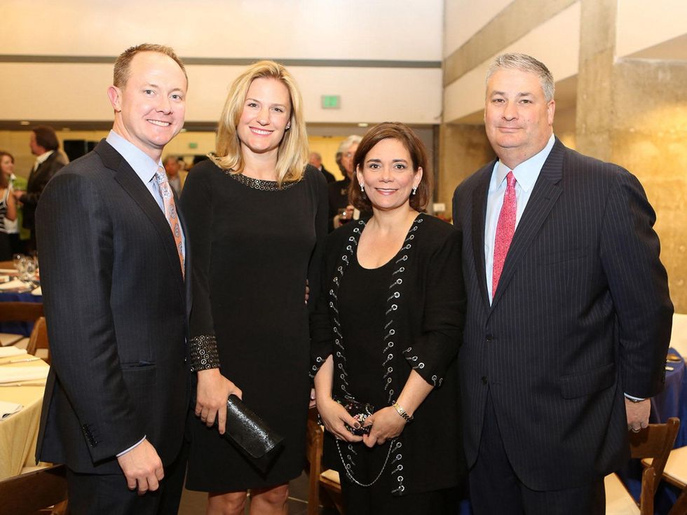 Alley Theatre CenterStage Dinner - A Few Good Men, March 2013, Billy McCartney, Christie McCartney, Carmen Mach, Butch Mach