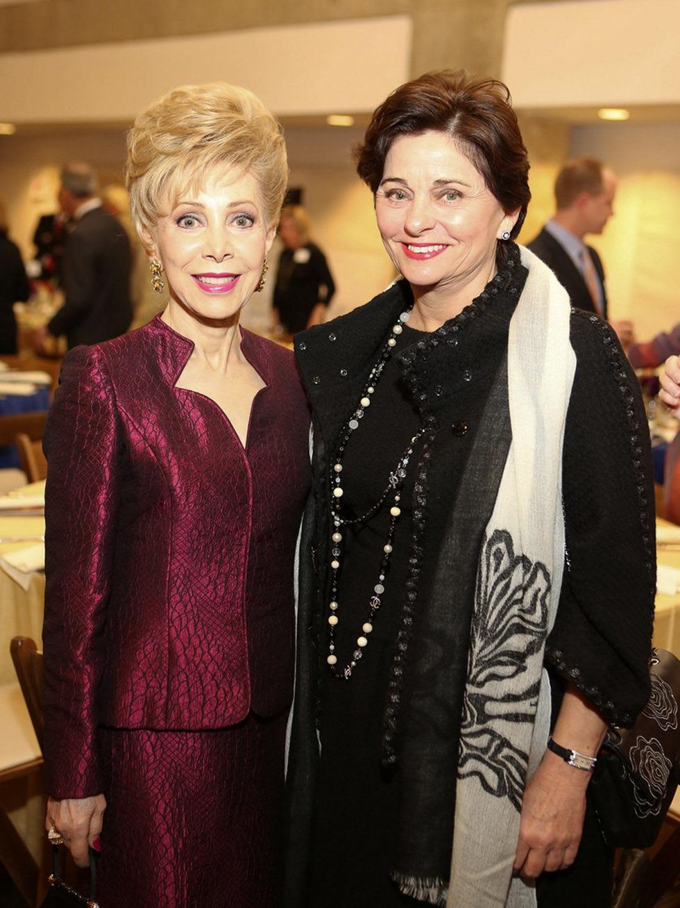 Alley Theatre CenterStage Dinner - A Few Good Men, March 2013, Margaret Alkek Williams, Beth Madison