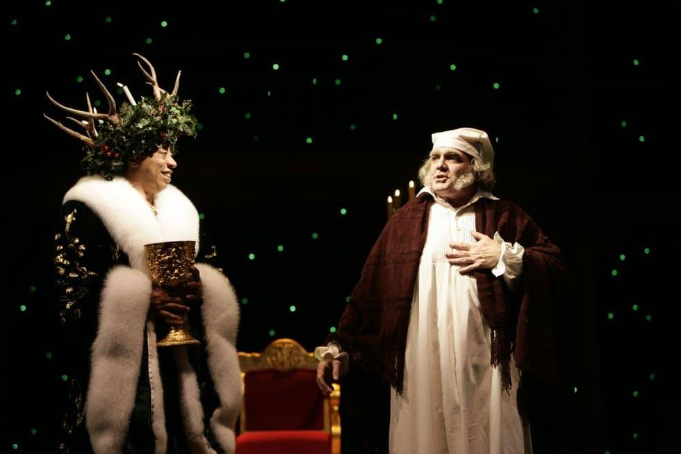 Alley Theatre, Christmas Carol: David Rainey, James Black