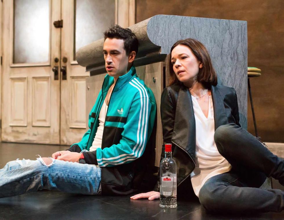 Alley Theatre: Describe the Night, Elizabeth Bunch, Stephen Stocking