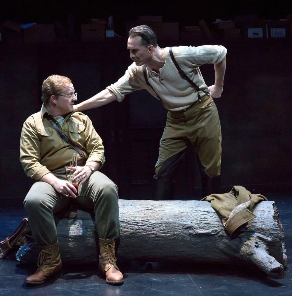 Alley Theatre: Describe the Night, Jeffrey Bean, Todd Waite