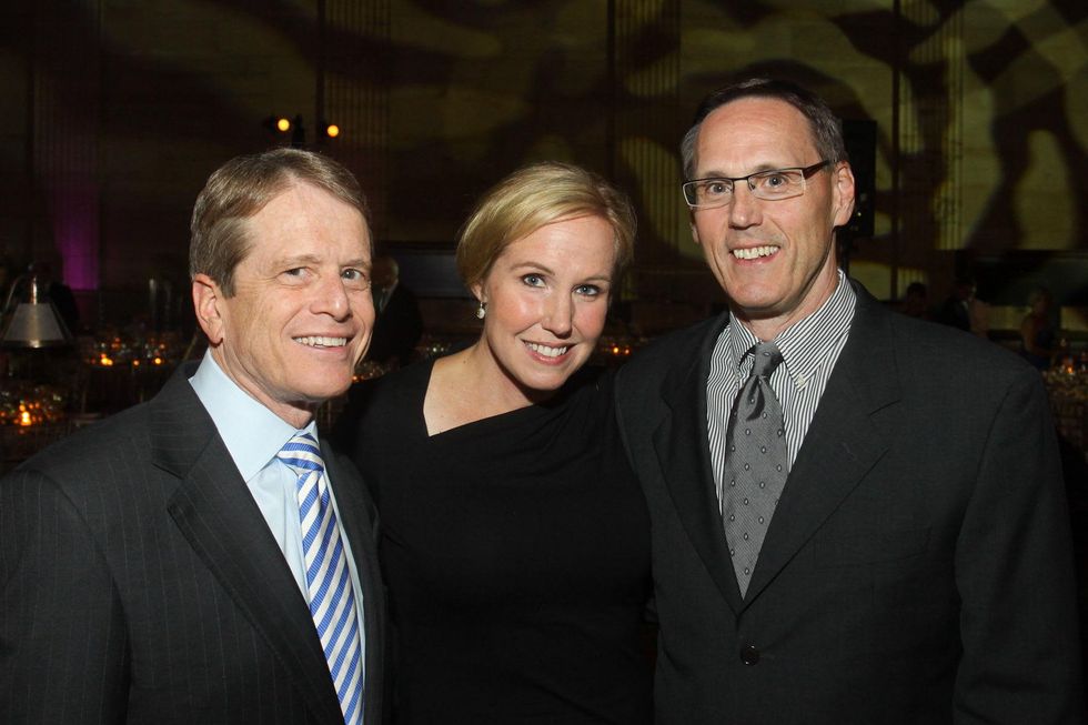 Alley Theatre Gala May 2013 Dean Gladden, left, with Deana Blackburn and Larry Blackburn