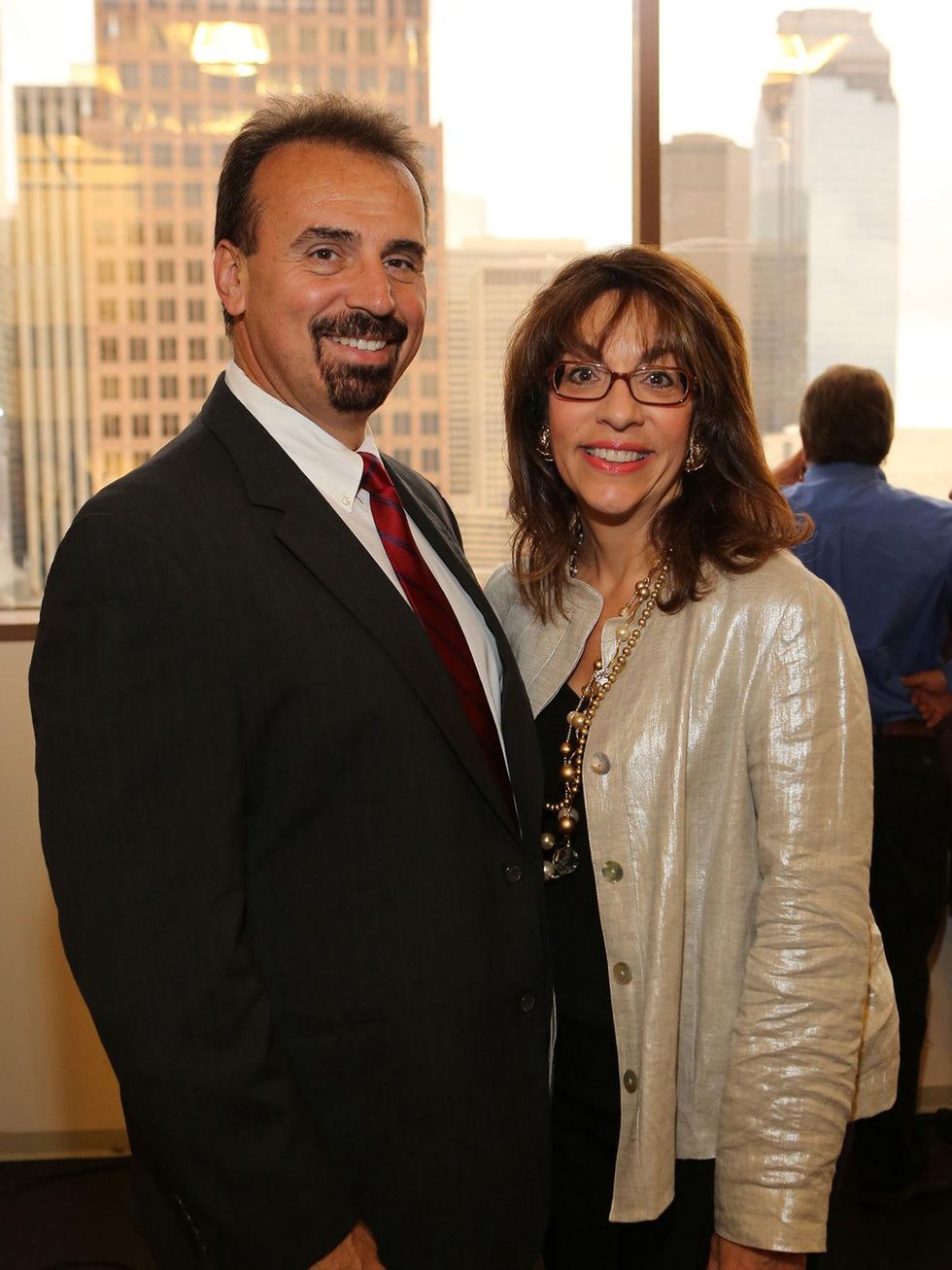 Alley Theatre's Sherlock Holmes dinner June 2013 Chris Kaitson and Angie Katison