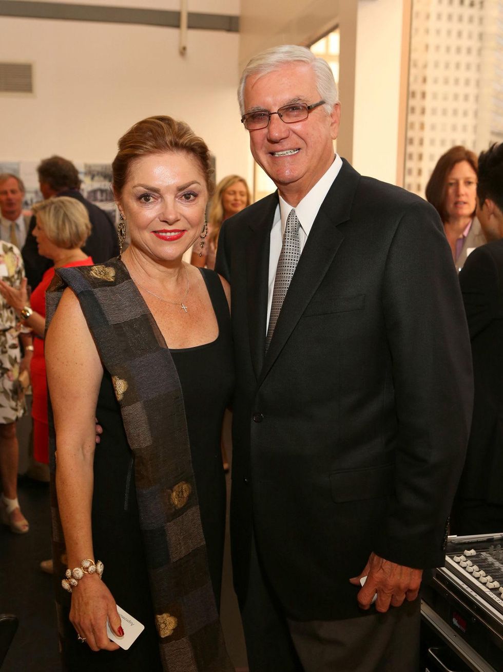 Alley Theatre's Sherlock Holmes dinner June 2013 Karen Aspromonte and Bob Aspromonte