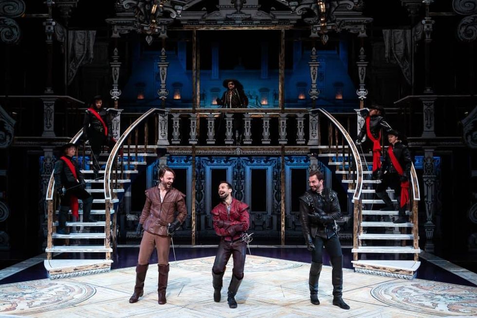 Alley Theatre: Three Musketeers cast