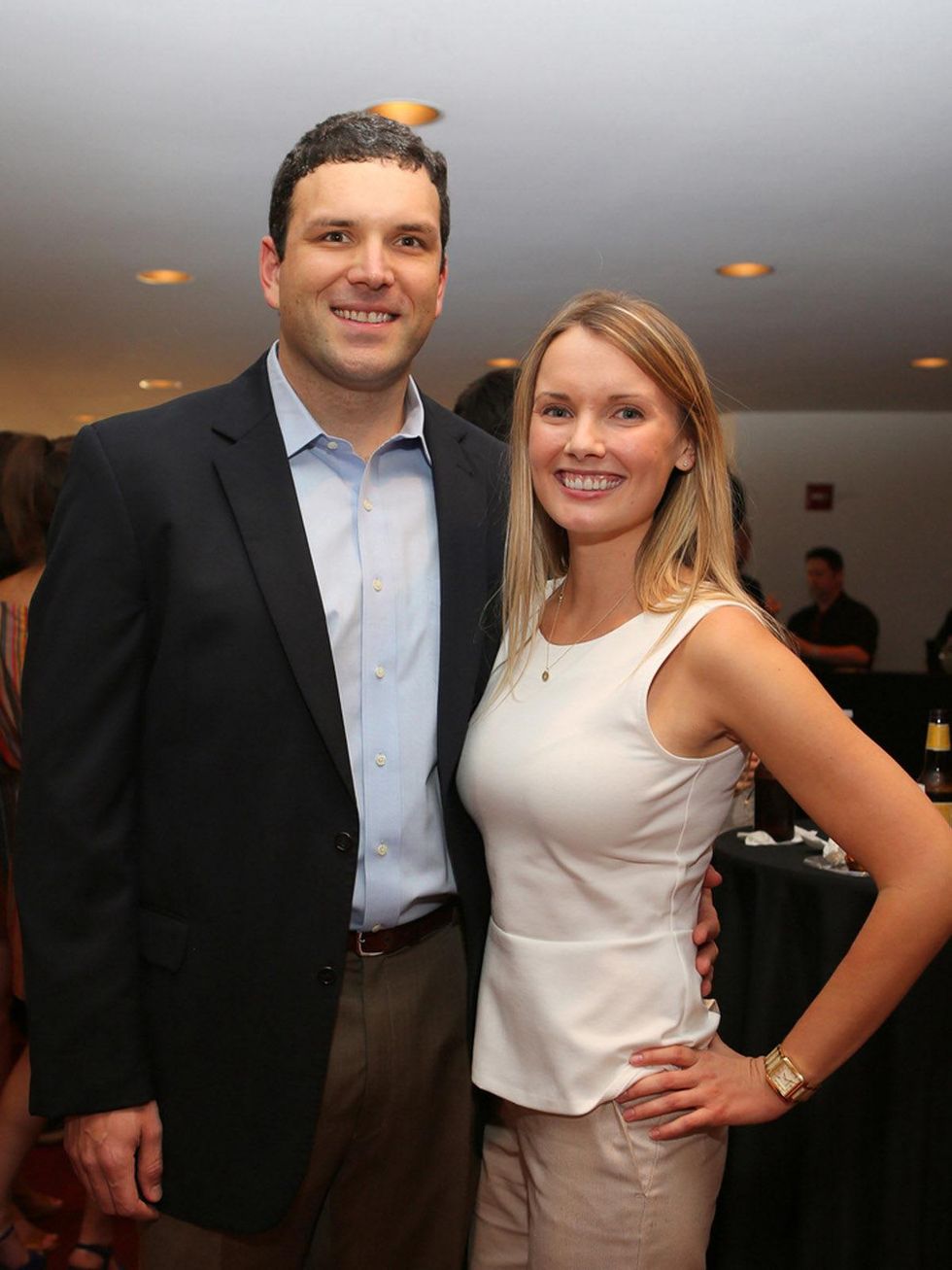 Alley Theatre Young Professionals Kick-Off June 2013 Joel Glover, Julie Stephenson
