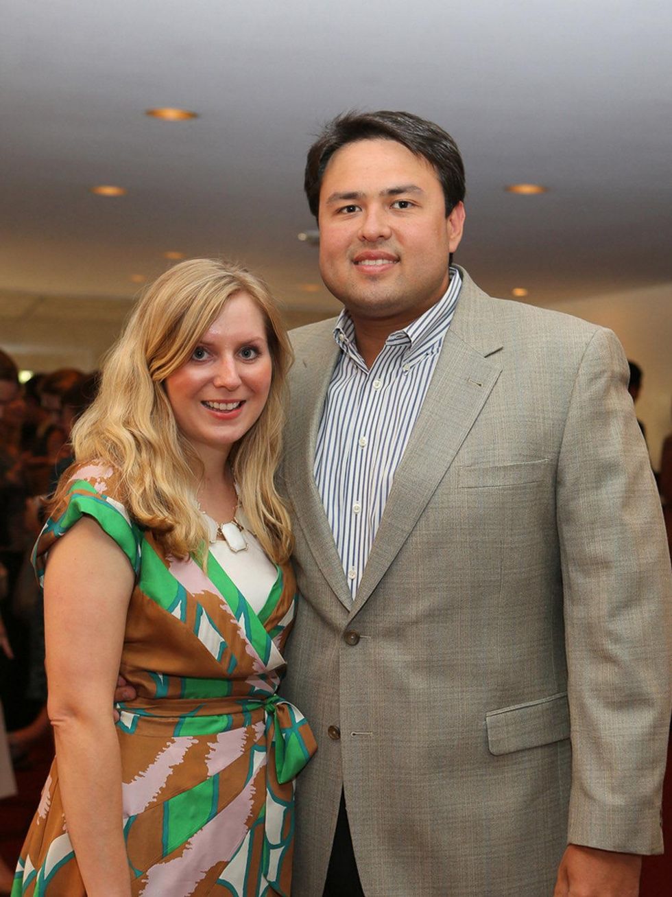 Alley Theatre Young Professionals Kick-Off June 2013 Katie Papetti, Ryan Papetti