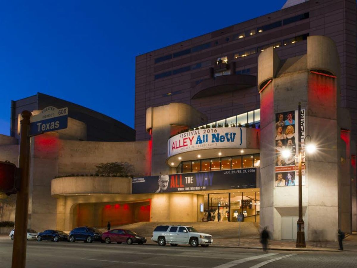 The Alley Theatre today. CultureMap Houston