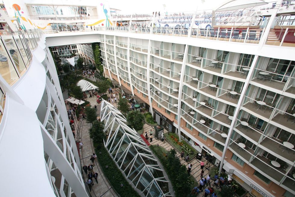 Allure of the Seas Central Park Royal Caribbean