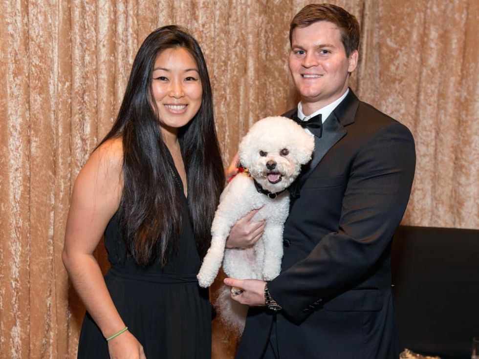 Ally Chiang, Chris Banket with Kirby/CAP Gala