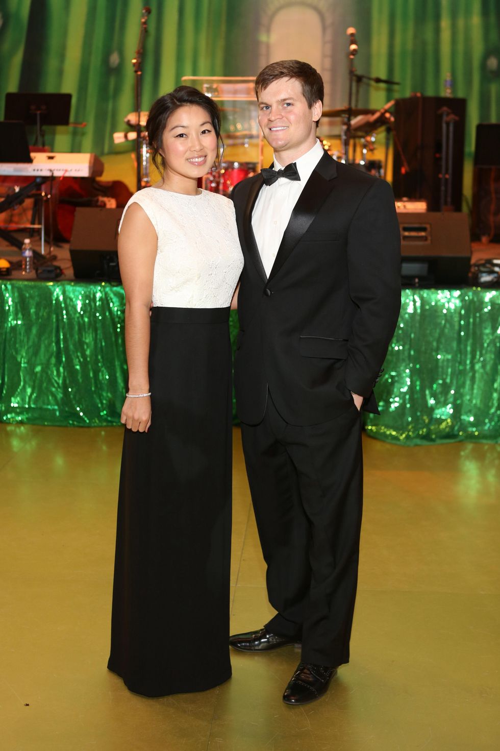 Allyson Chiang and Chris Banket at the Houston SPA Society for the Performing Arts Gala March 2015