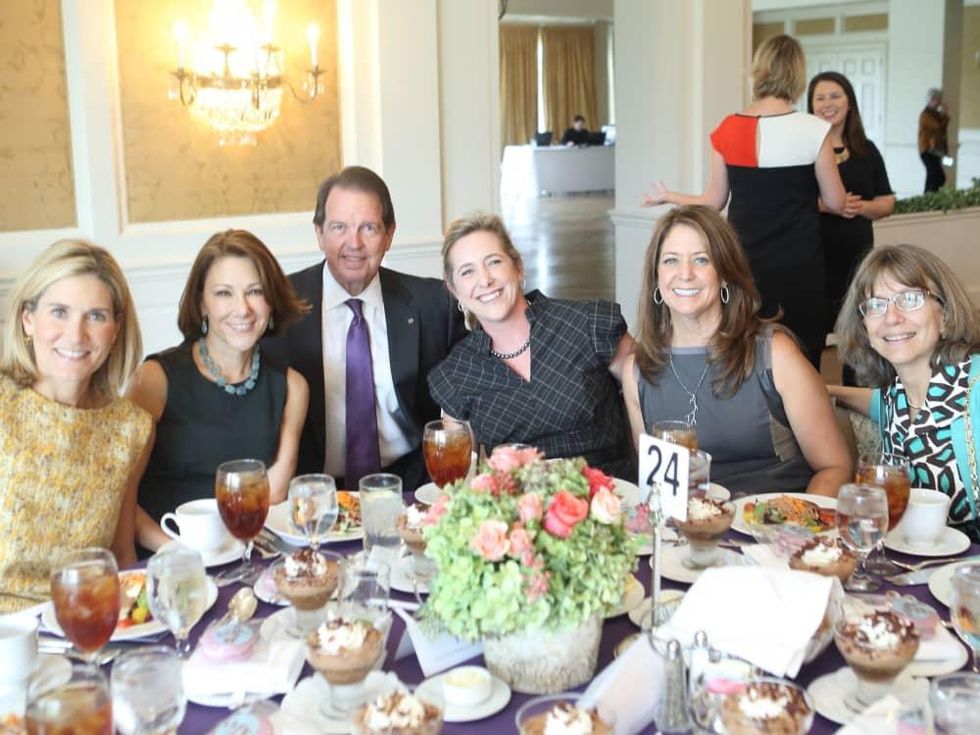 Alzheimer's AWARE Luncheon Ashley Clark, Estelle Racusin, Welcome Wilson, Jr., Robin Burke, Ellen Wagnon, Elizabeth Labanowski