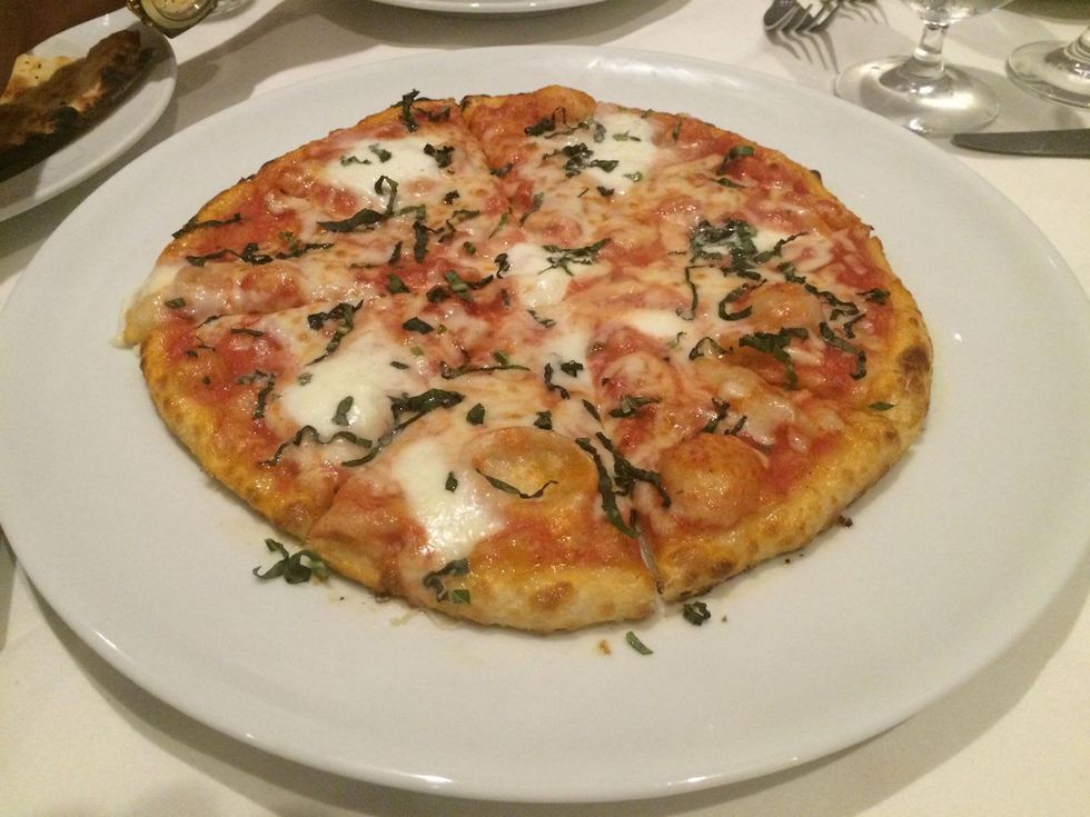 Amalfi pizza