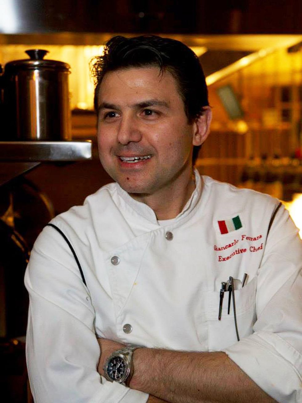 Amalfi Ristorante Italiano & Bar February 2014 chef Giancarlo Ferrara when at Artisans Restaurant