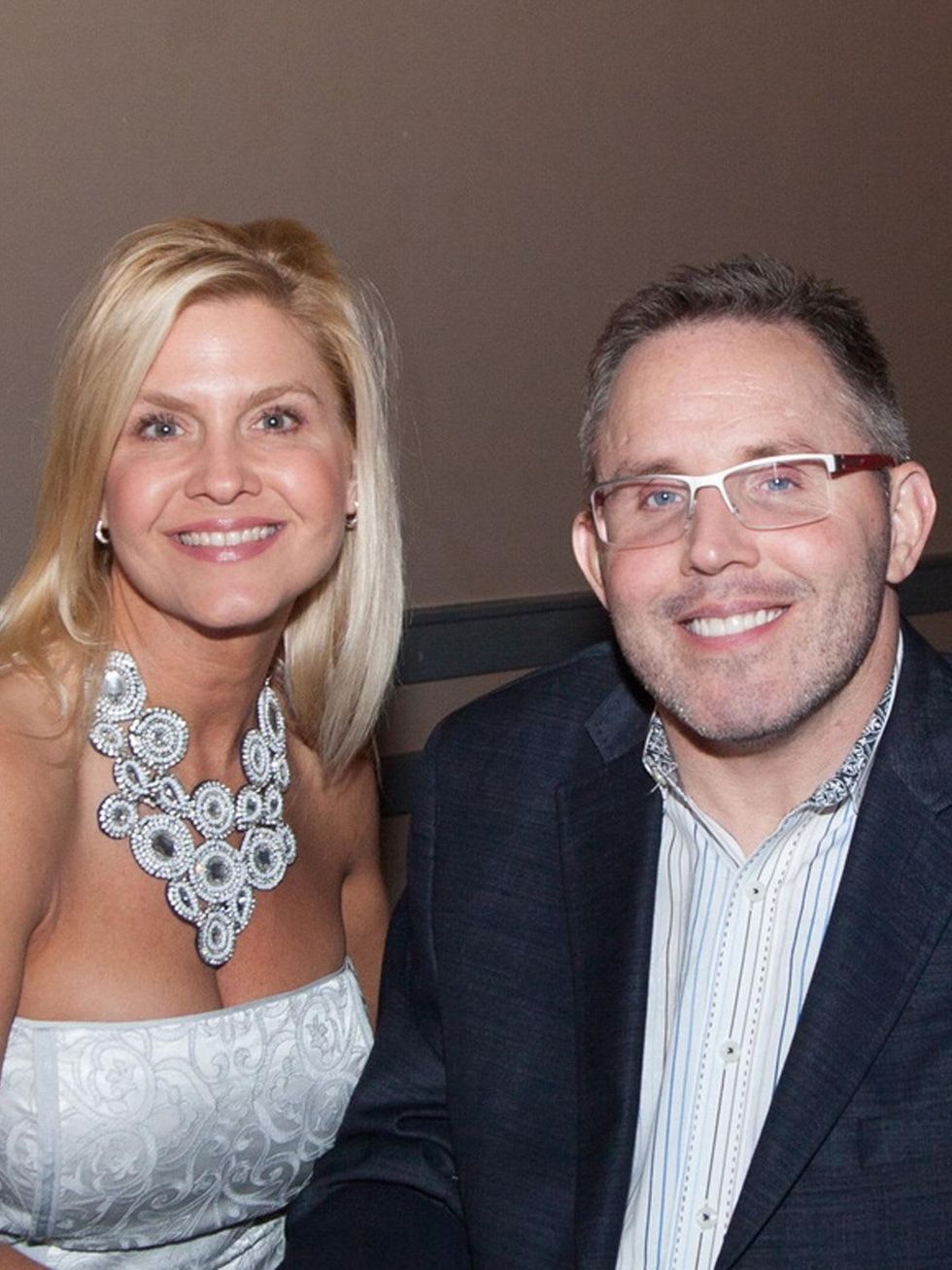 Amanda Gonzalez and Toby Cole at Two Steppin' with TIRR Concert with Jerry Jeff Walker and Clay Walker October 2014