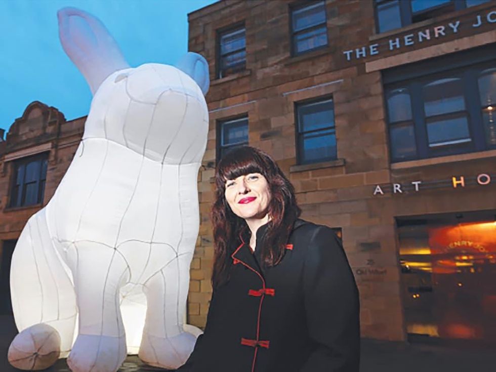 Amanda Parer artist Bunnies Intrude art installation 1600 Smith