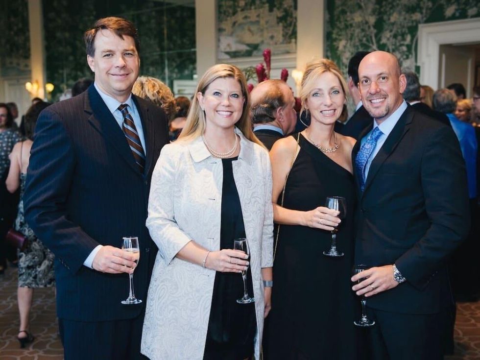 Cullen Hay, Amy Hay, Kathy Chaffin, Charlie Chaffiin. - Culturemap Houston