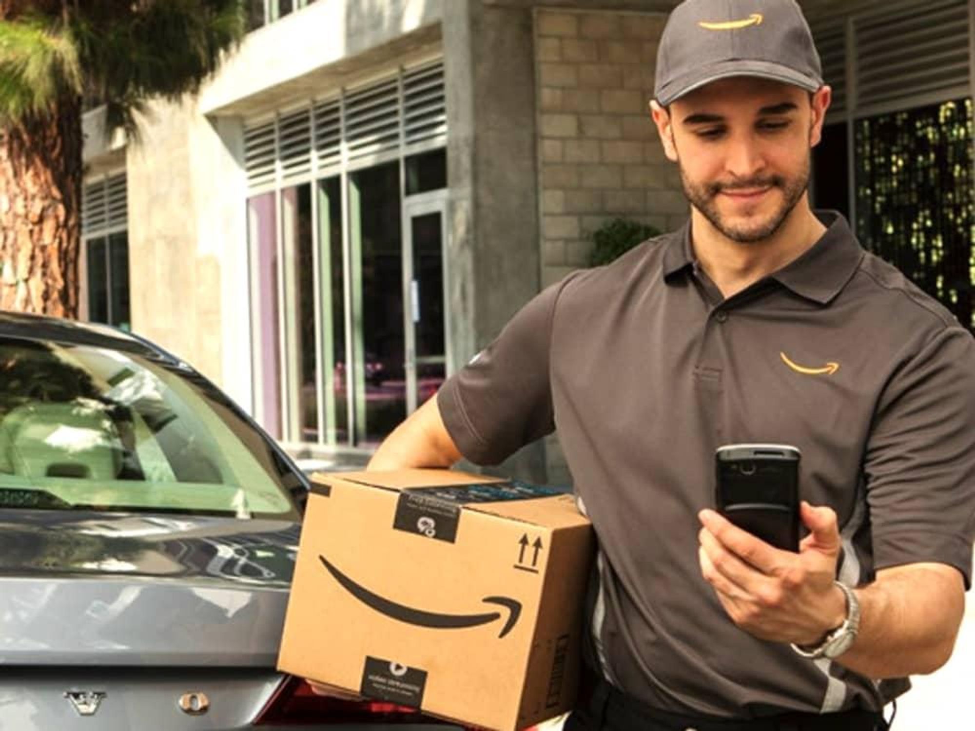 amazon key in-car delivery photo