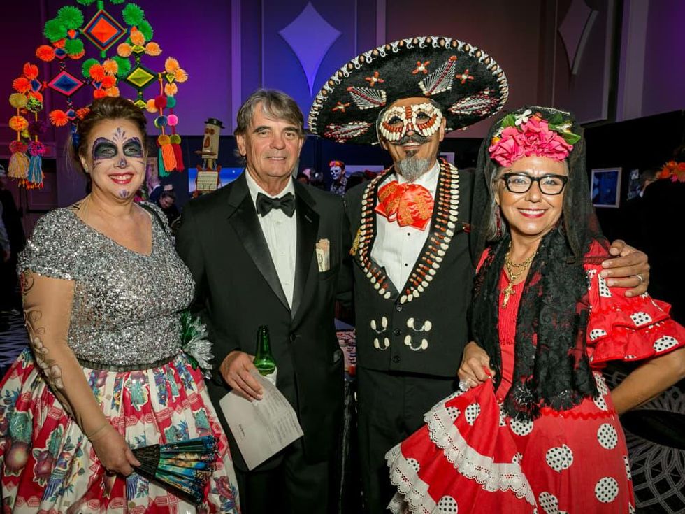 Amber Eagle, Clint Kuykendall, Guillermo Hernandez, Magdalena Kuykendall Orange Show Gala 2018