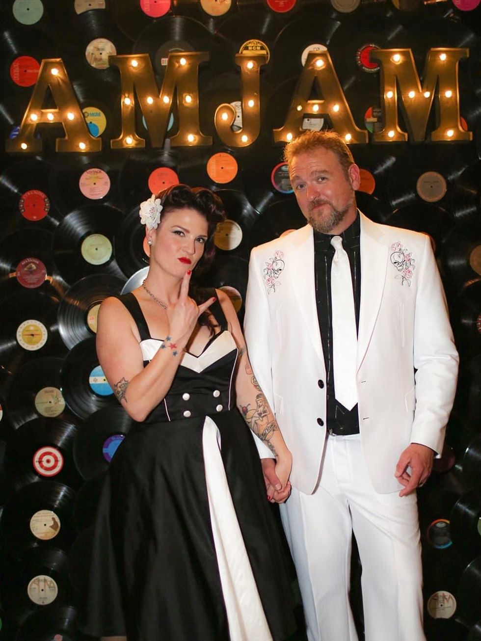 Amber White Jason Moore wedding