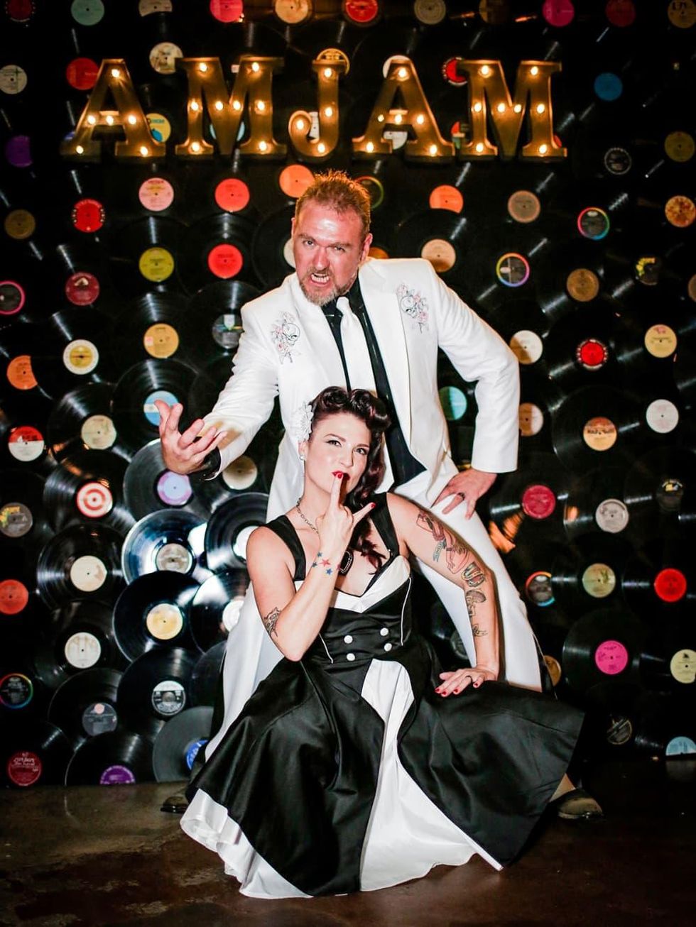 Amber White Jason Moore wedding