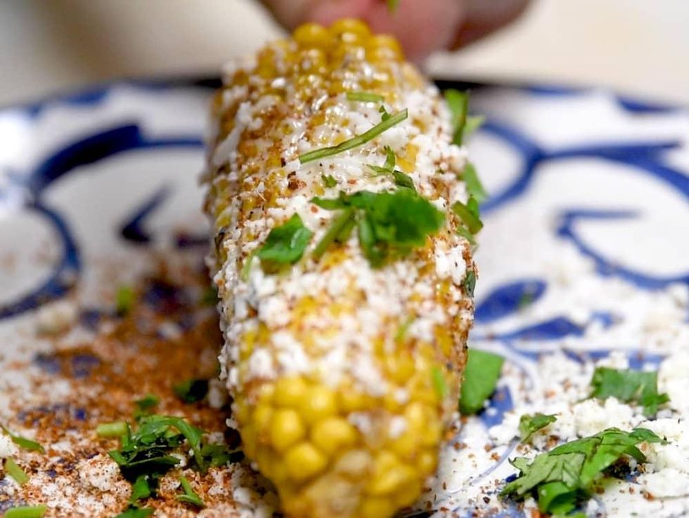 Ambriza Social Mexican Kitchen street corn