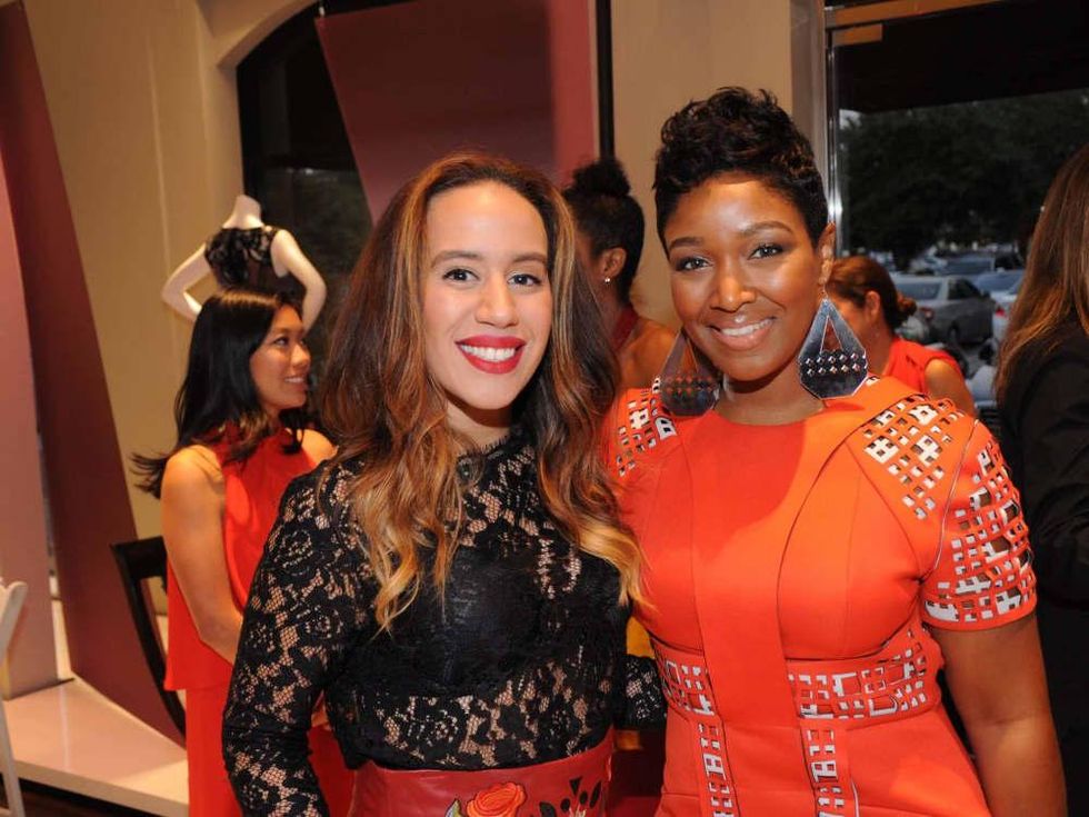 American Heart Association Circle of Red at Elizabeth Anthony, Melody Soto Clark, Enjoli Walker