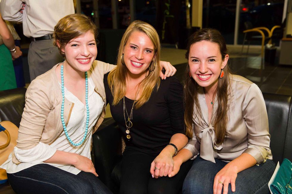 American Heart Association Young at Heart Houston event May 2013 Allison Elliot, Caroline Suffield and Marybeth Neubauer