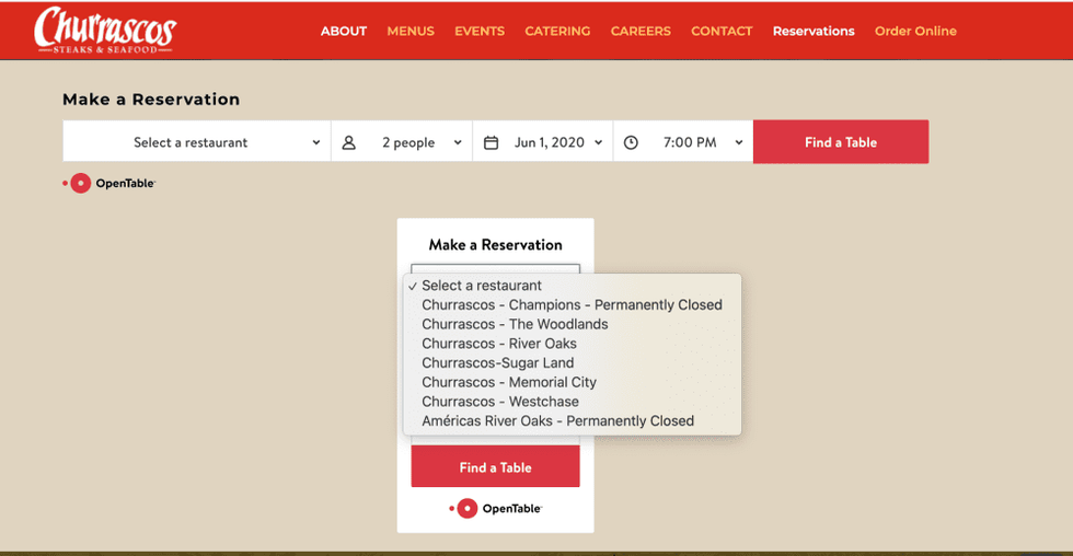 Americas River Oaks website screen shot
