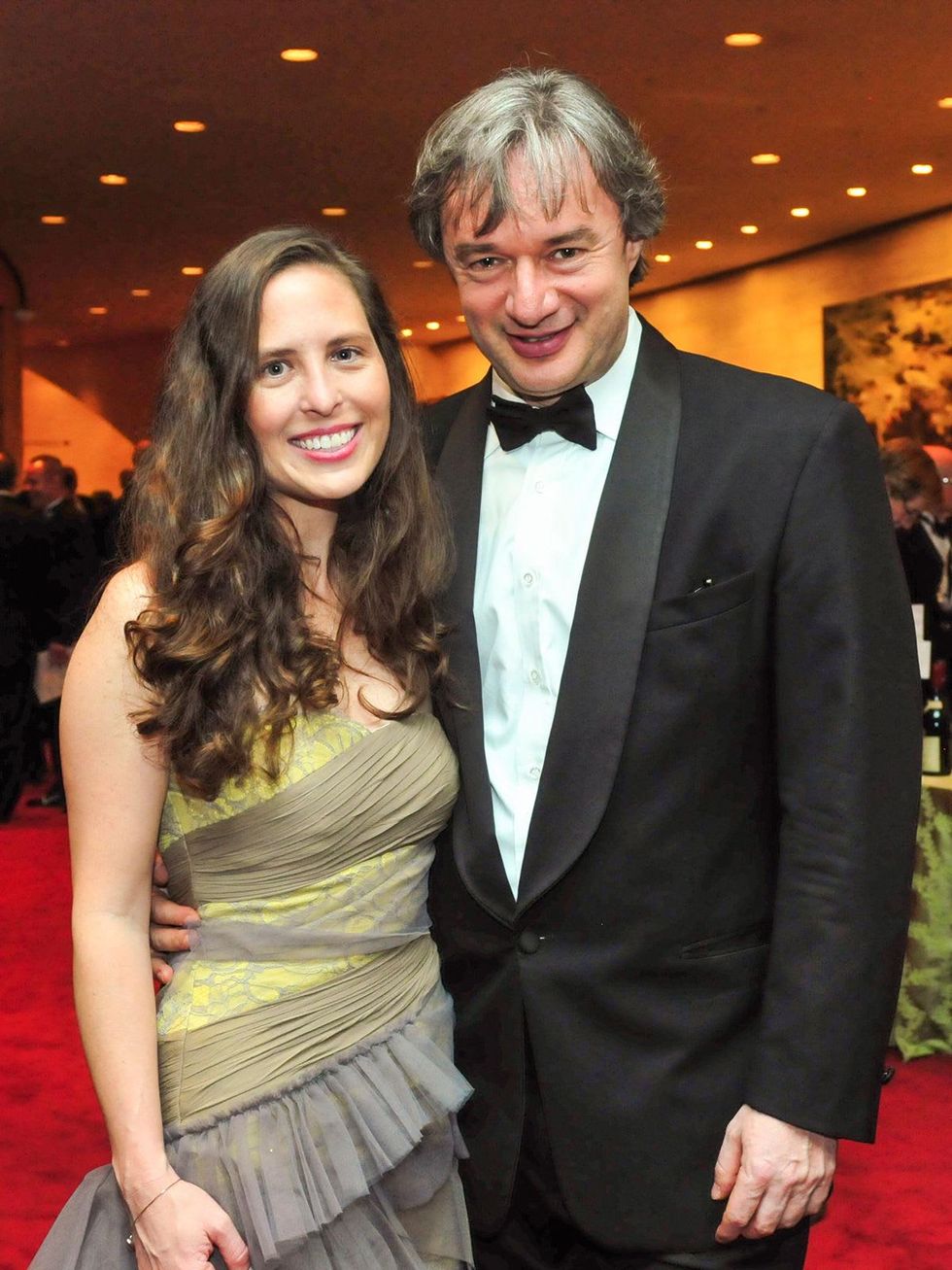 Amie Geary and Sergei Galperin at the Houston Symphony Wine Dinner March 2014