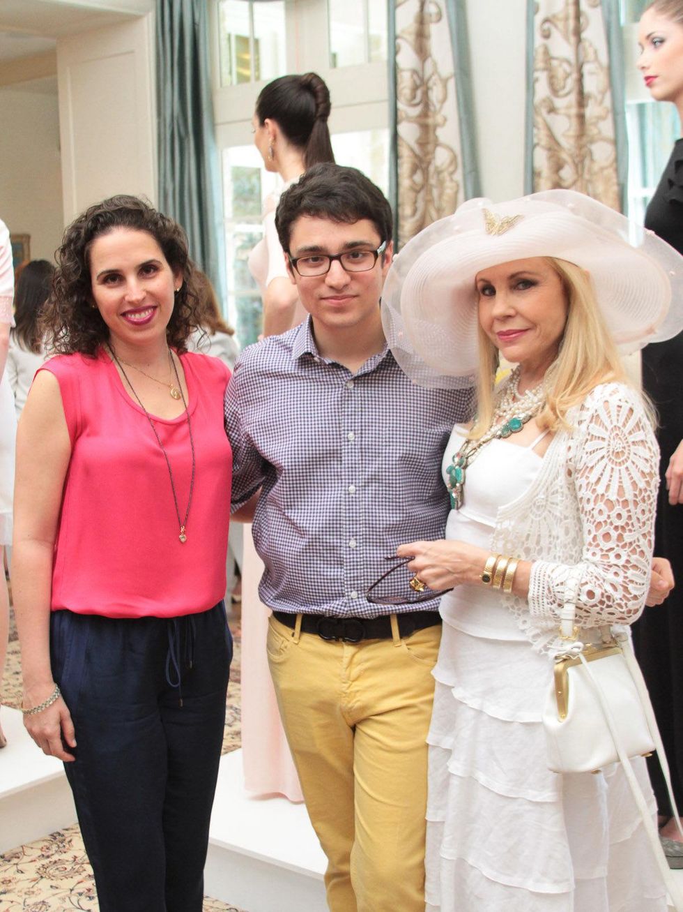 Amir Taghi Atelier Spring Soir\u00e9e event April 2013 Sofia van der Dys, Amir Taghi, Carolyn Farb