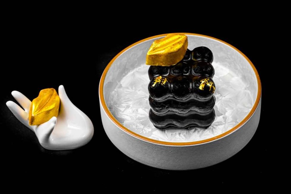 Amrina chardamom chocolate mousse