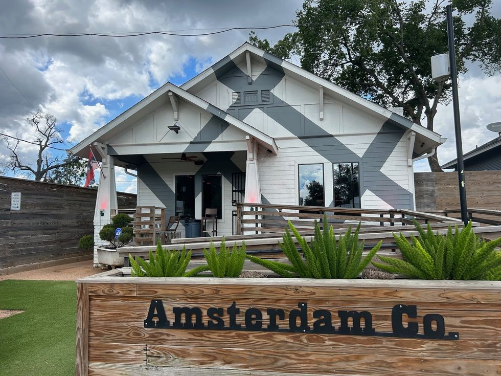 Amsterdam Co. cocktail bar exterior