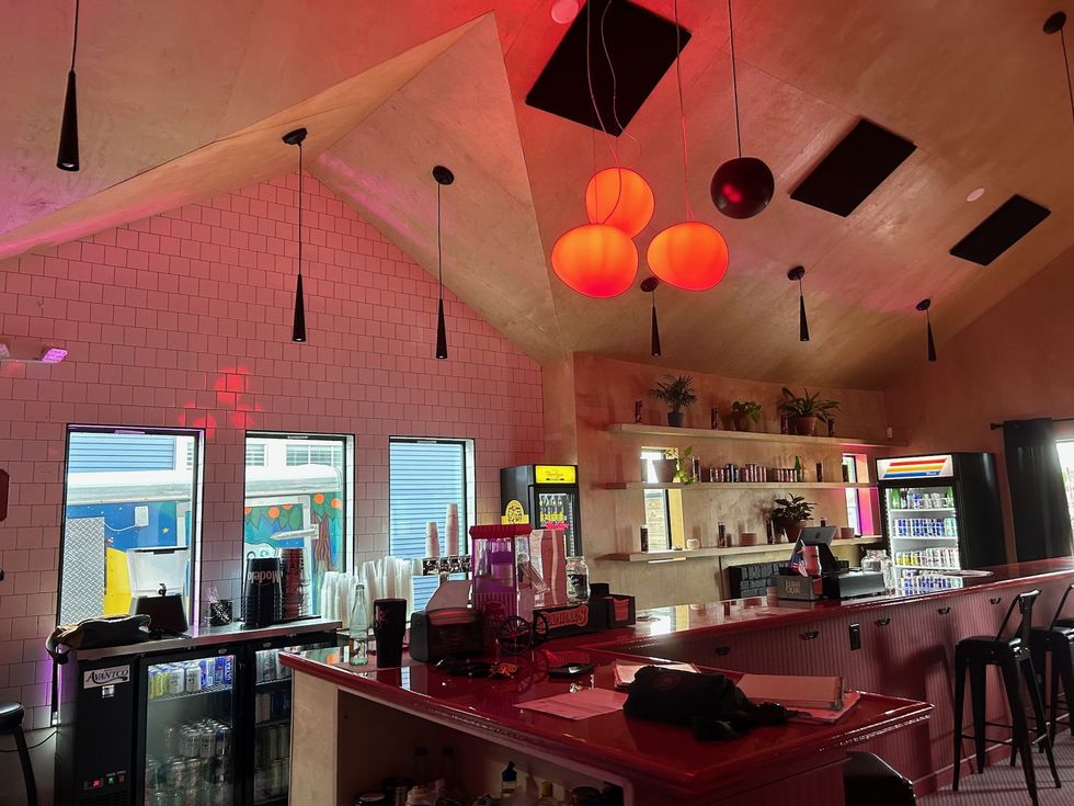 Amsterdam Co. cocktail bar interior