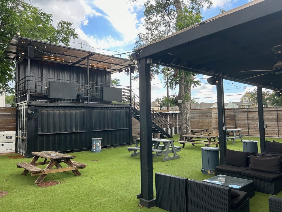 Amsterdam Co. cocktail bar patio