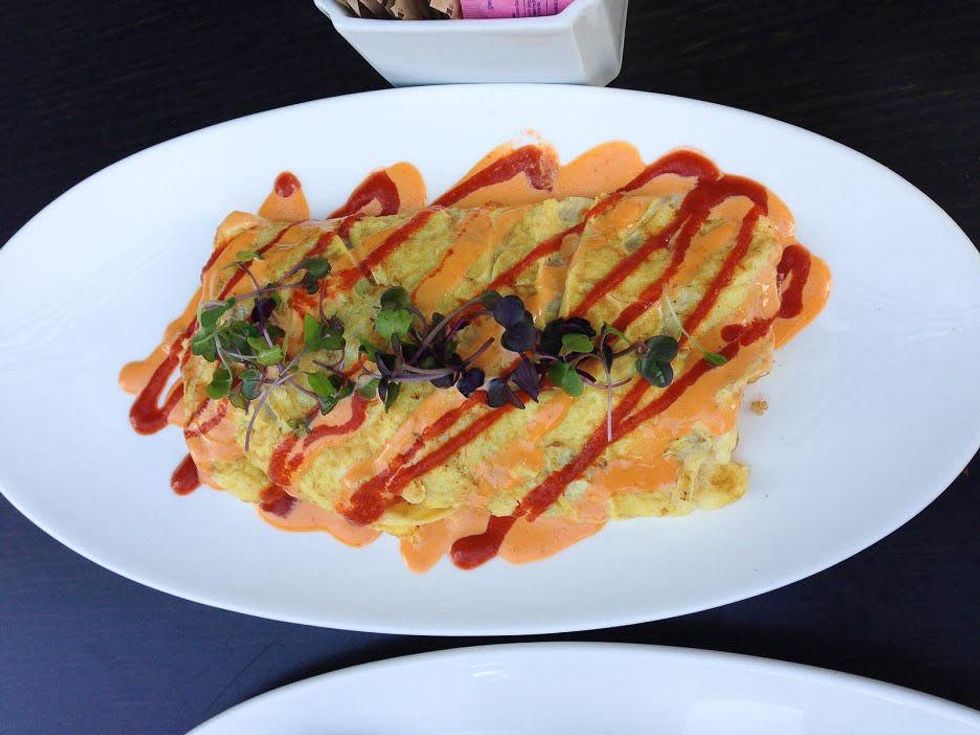 Amy, best brunches, March 2013, Straits rice omelette